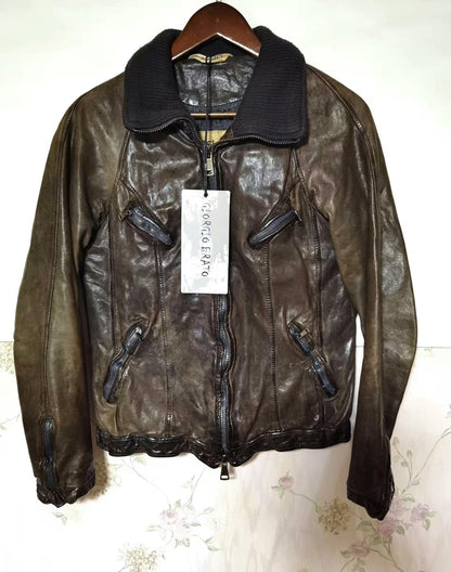 Giorgio Brato Leather Jacket