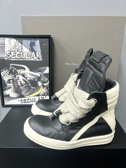 Rick Owens Thick Lace Inverted Triangle Board Shoes