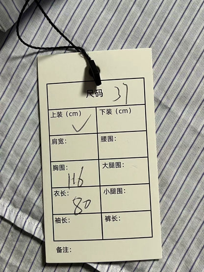 Dior Striped Embroidered Logo Shirt Men