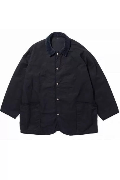 porter classic paraffin corduroy jacket black