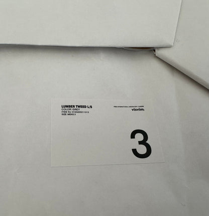 visvim lumber tweed long sleeve shirt