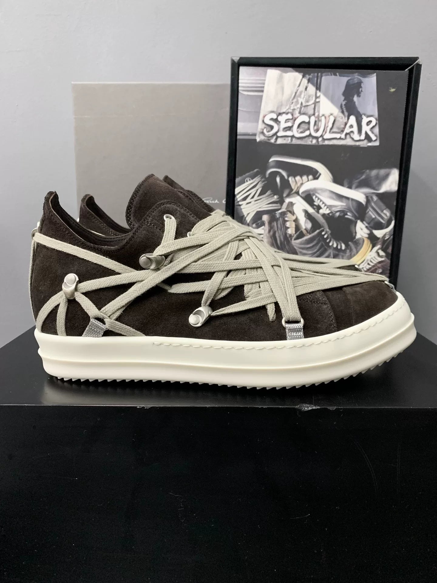 Rick Owens 25SS Low-Top Star Sneakers