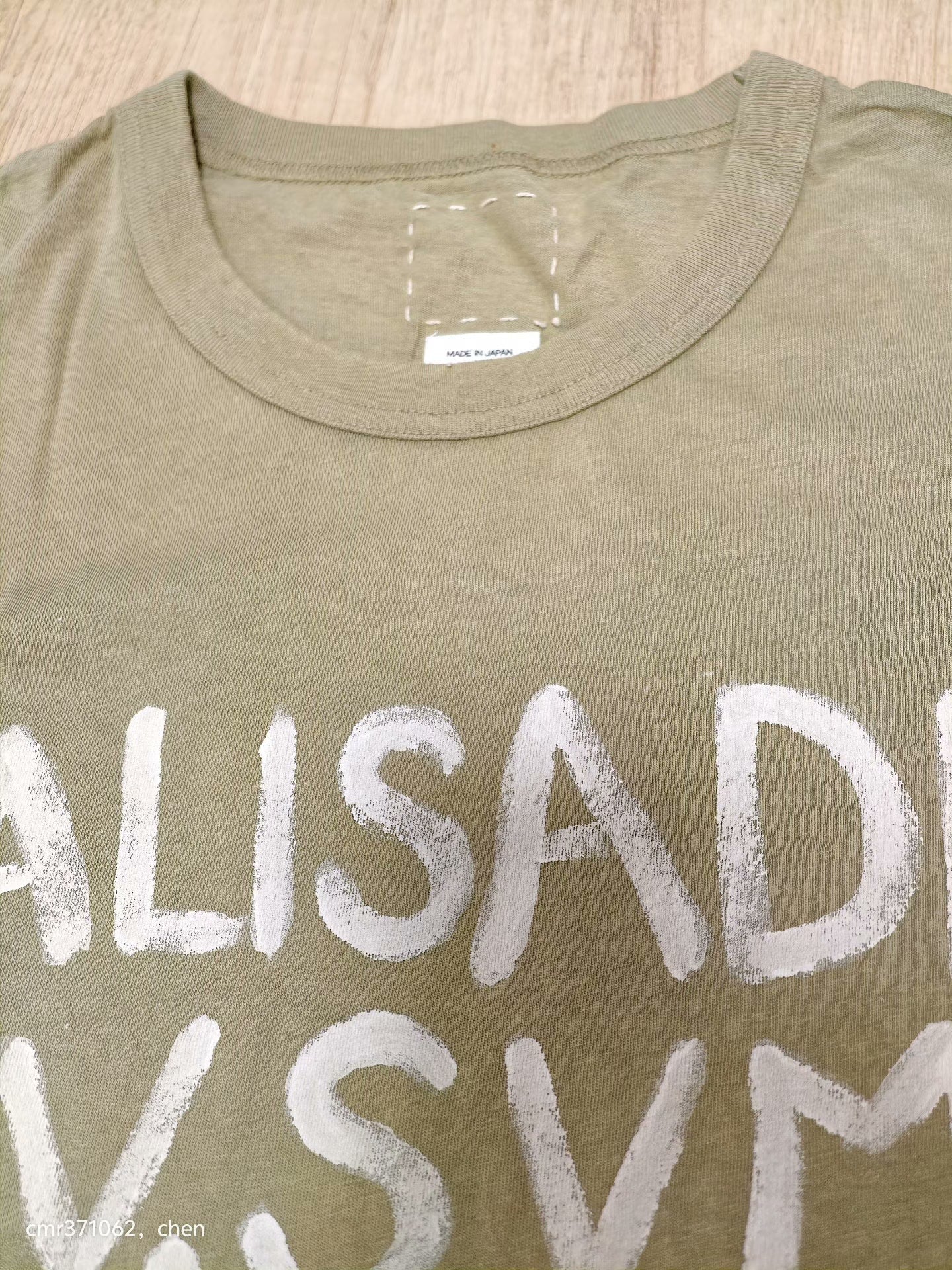 visvim 19ss Jumbo Tee S/S Palisades