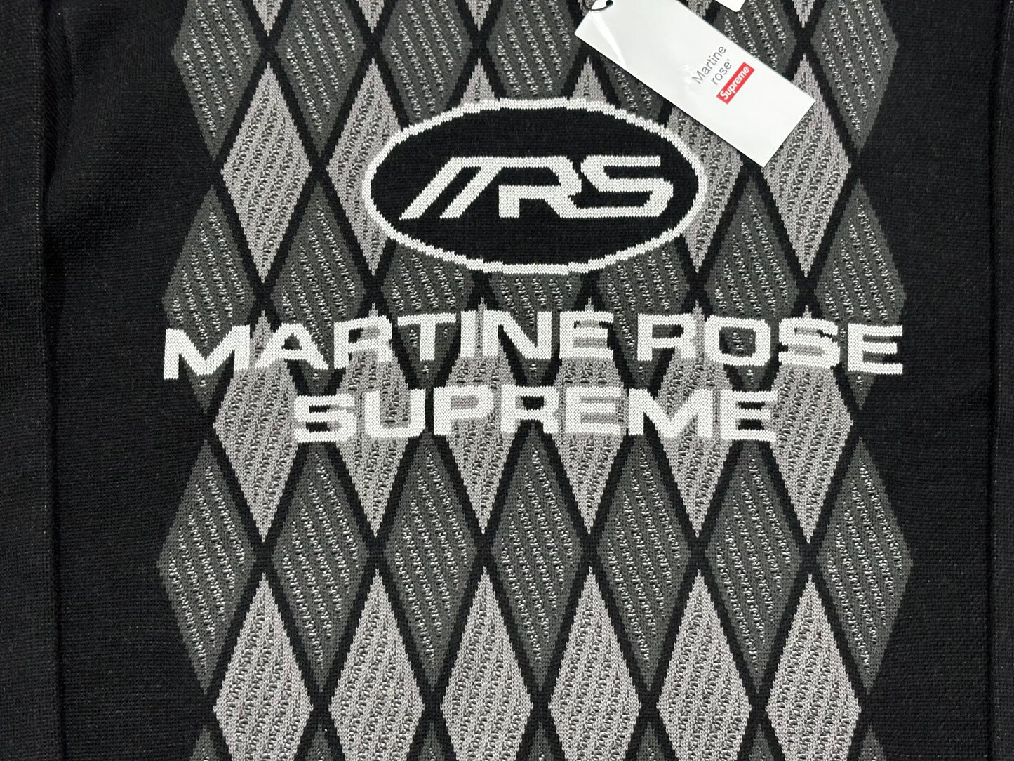 supreme x martine rose knitted sweater