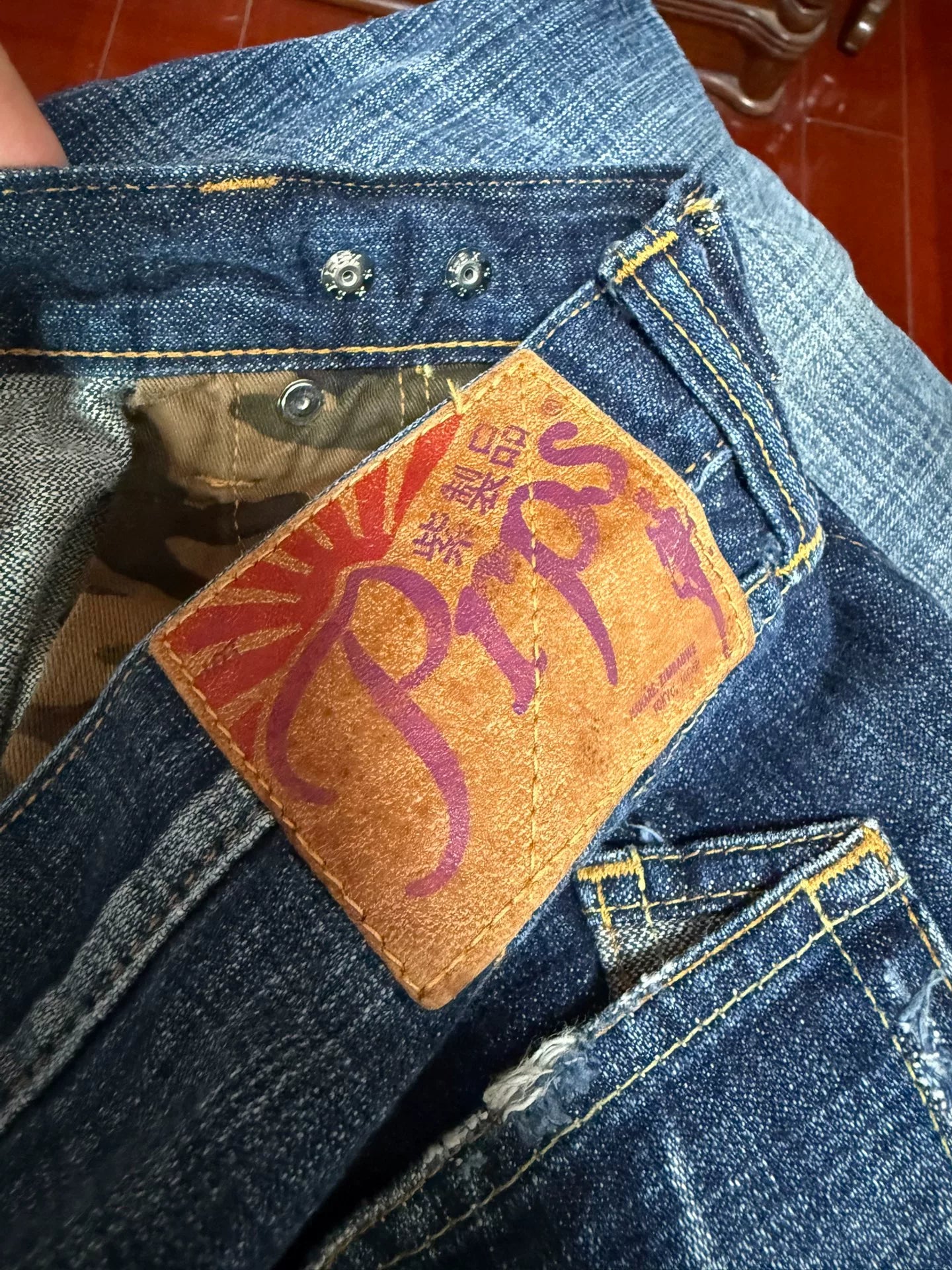 PRPS Men's W38 Wide Straight Jeans