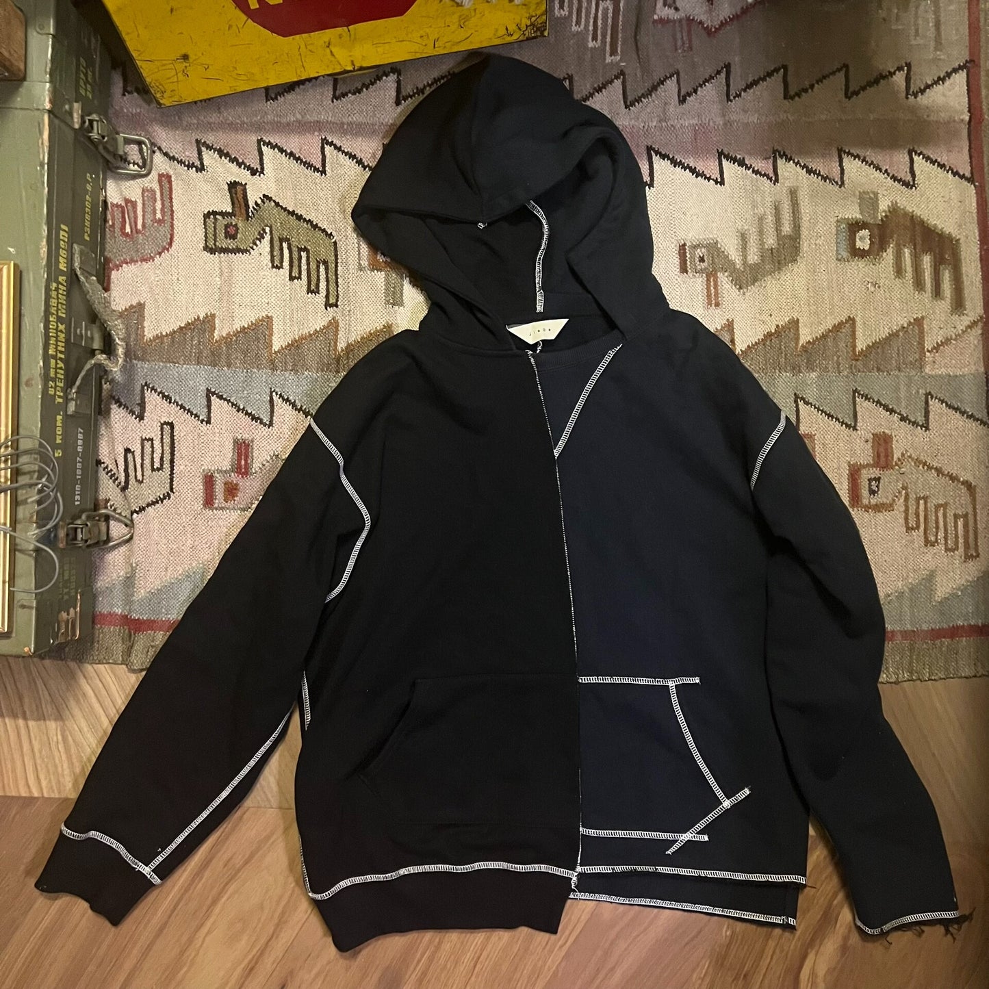 Jieda Patchwork Remake Hoodie