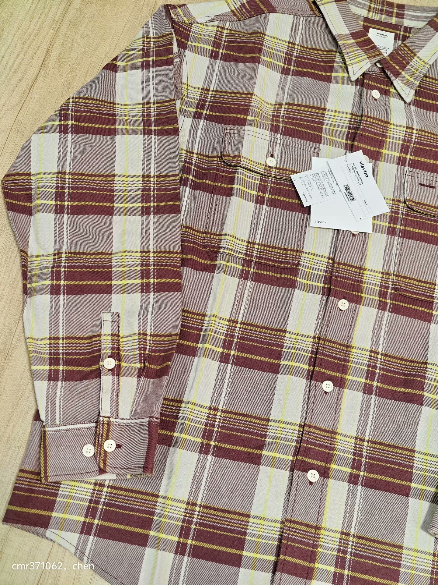 visvim 21AW Lumber Check L/S