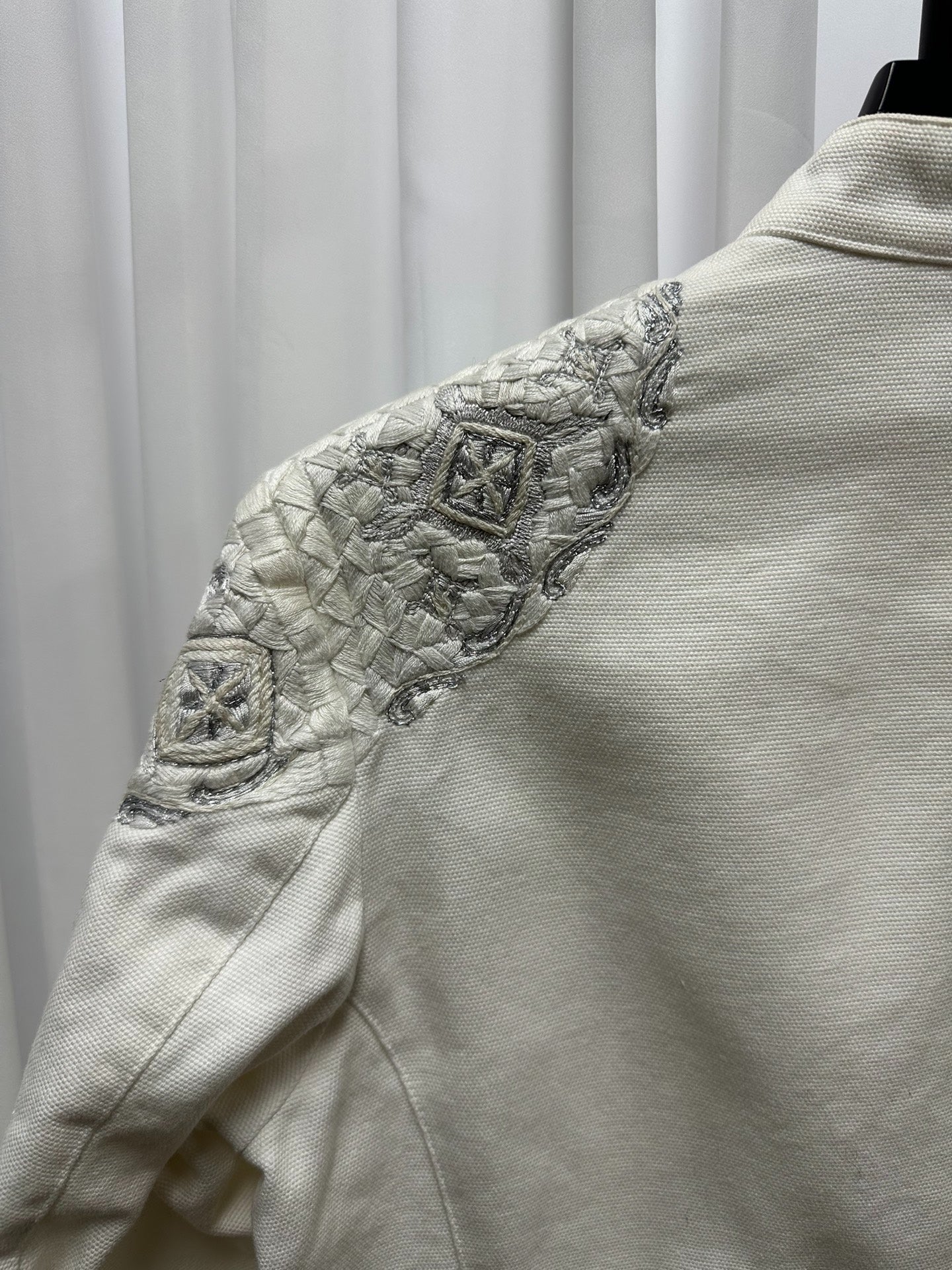 Dries Van Noten 18ss Embroidered Biker Jacket