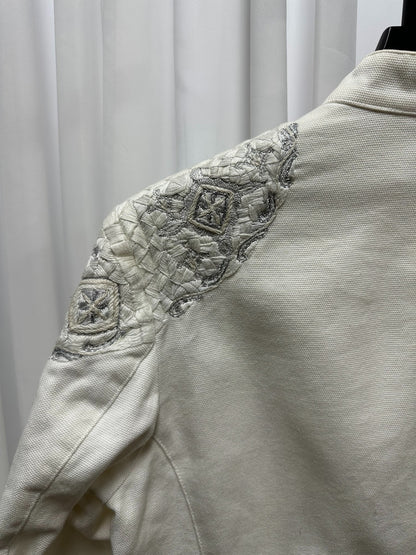 Dries Van Noten 18ss Embroidered Biker Jacket