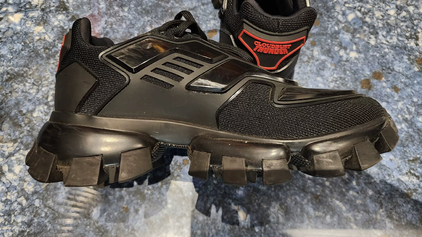 PRADA Men's Platform Casual Robot Shoes