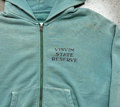 visvim jumbo sb hoodie zip-up