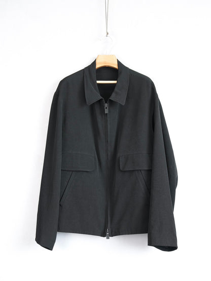 Yohji Yamamoto 24SS Zip Triacetate Jacket