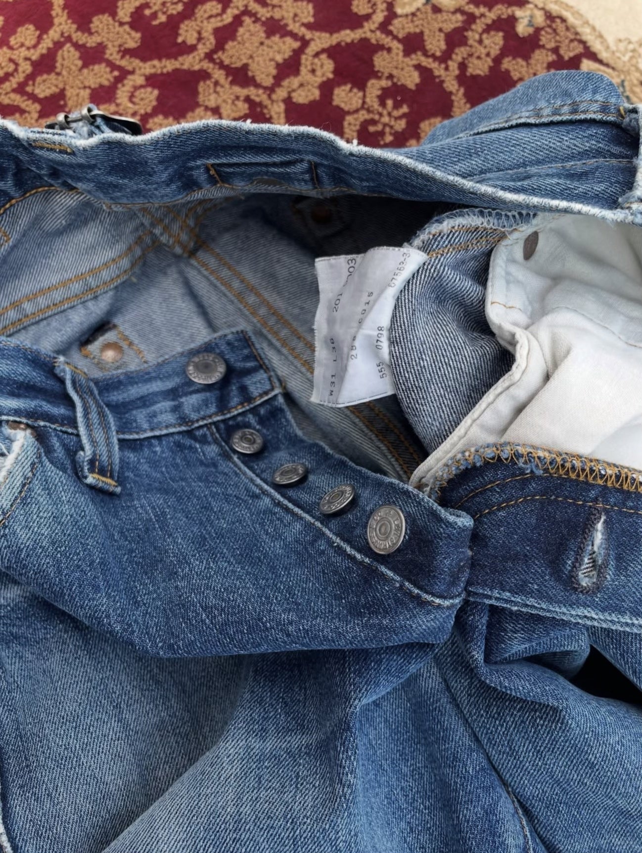 Vintage 2000s Levis 201 Denim Pants