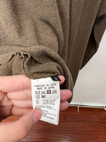 Yohji Yamamoto Wool Blend Knit Sweater