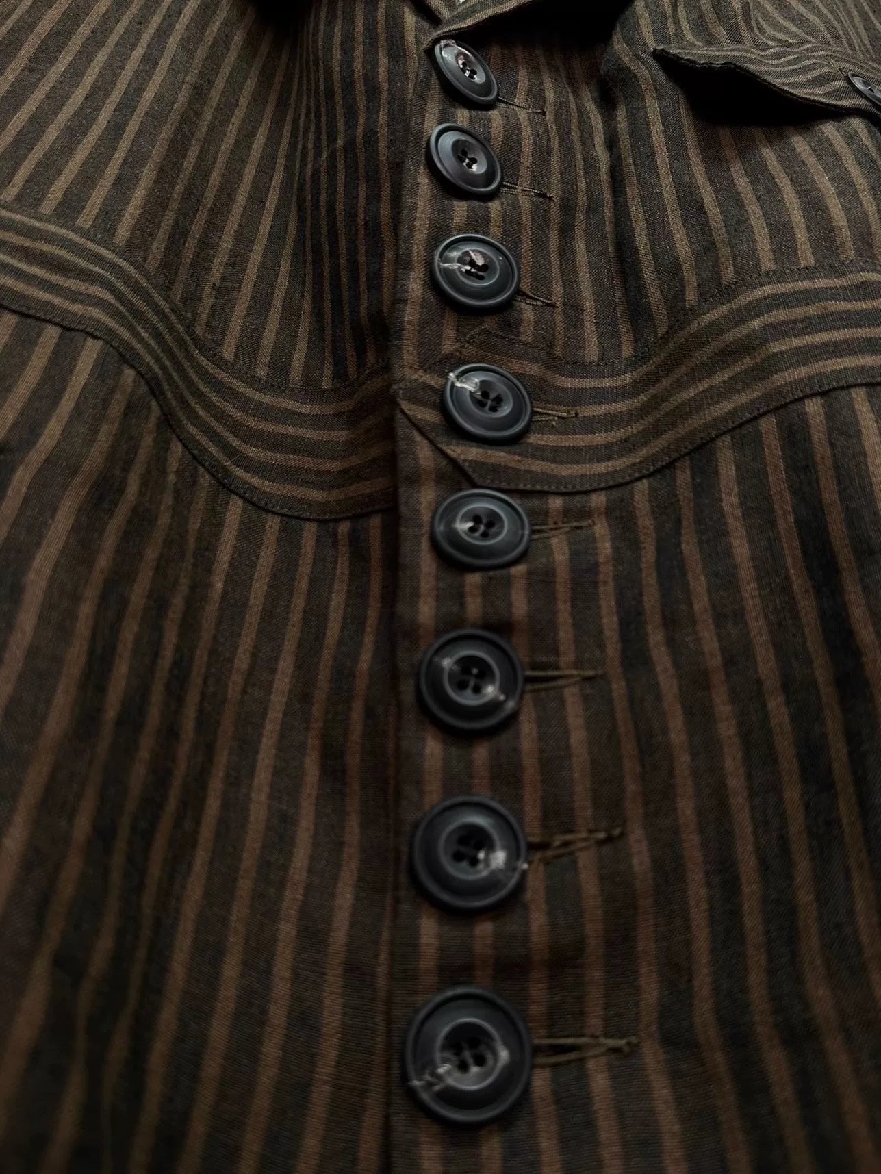 antique linen jacket by john alexander skelton