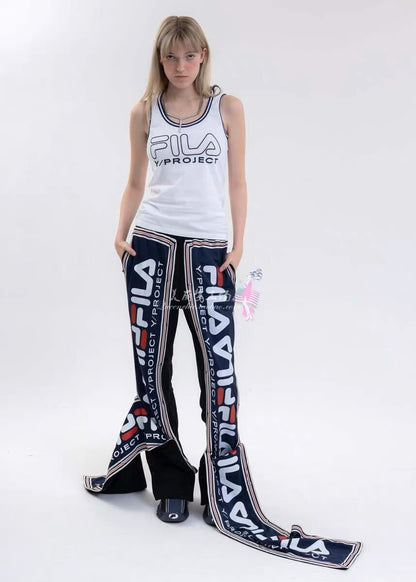 Yproject Fila Button Pants with Detachable Panels