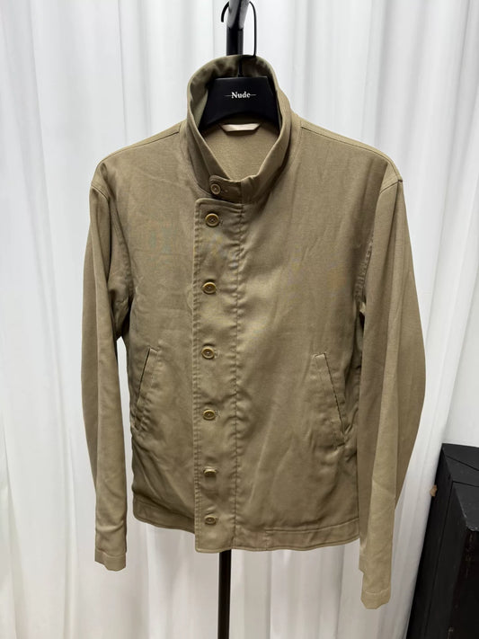 yohji yamamoto stylish stand-collar jacket