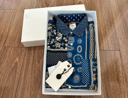 visvim jumbo shirt silk bandana oversized design