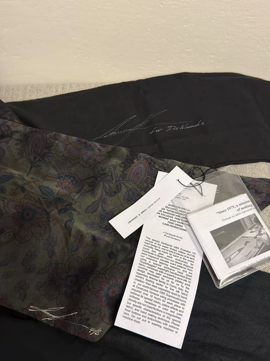 Geoffrey B. Small GBS Paisley Silk Scarf