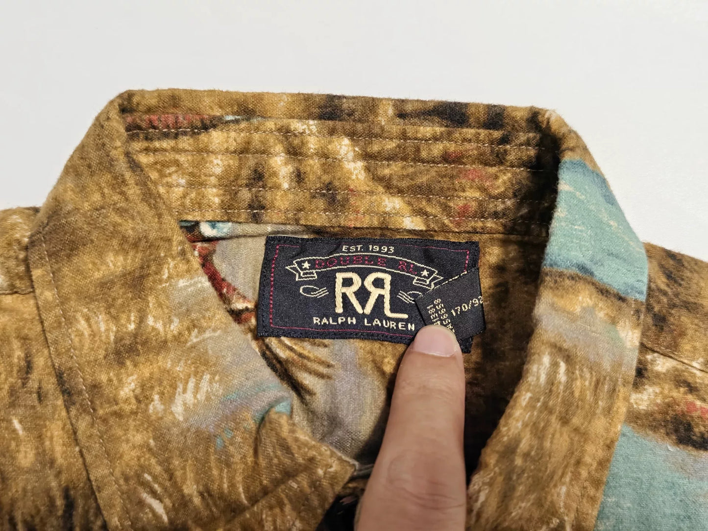 Ralph Lauren Vintage Hunting Print Shirt