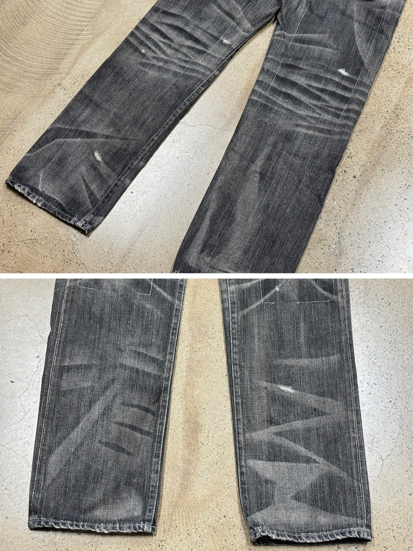 NBHD 10ex Distressed Denim Jeans