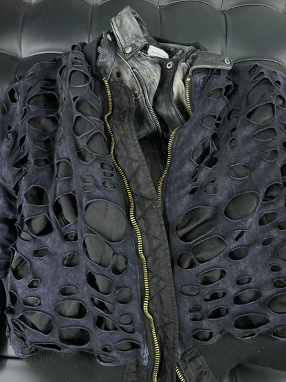 Alexander Digenova Two-in-One Bomber Jacket