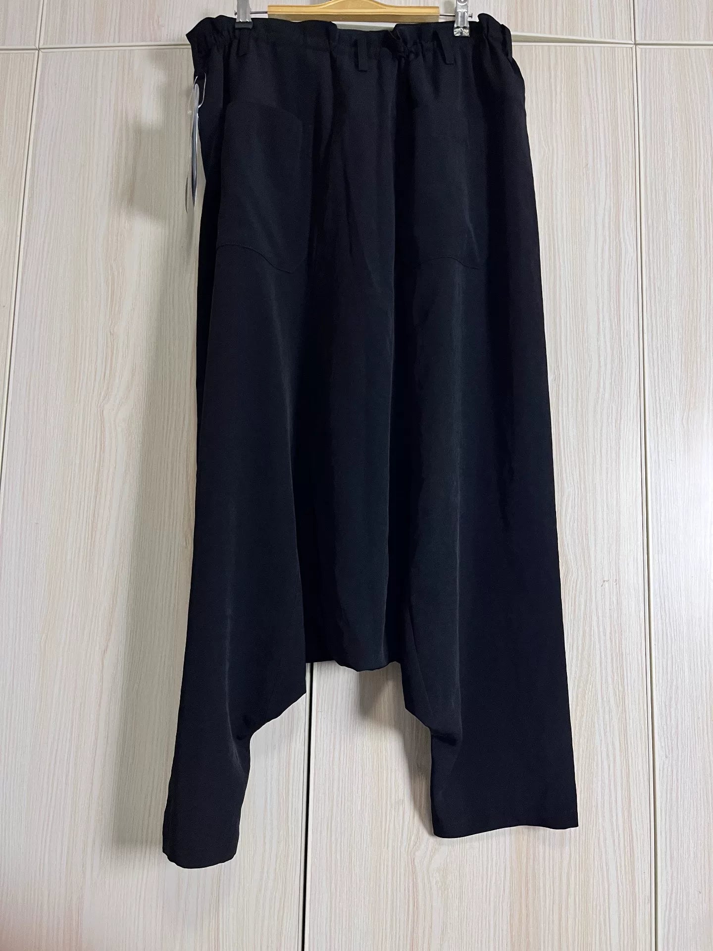 Yohji Yamamoto 25SS Triacetate Drop-Crotch Pants