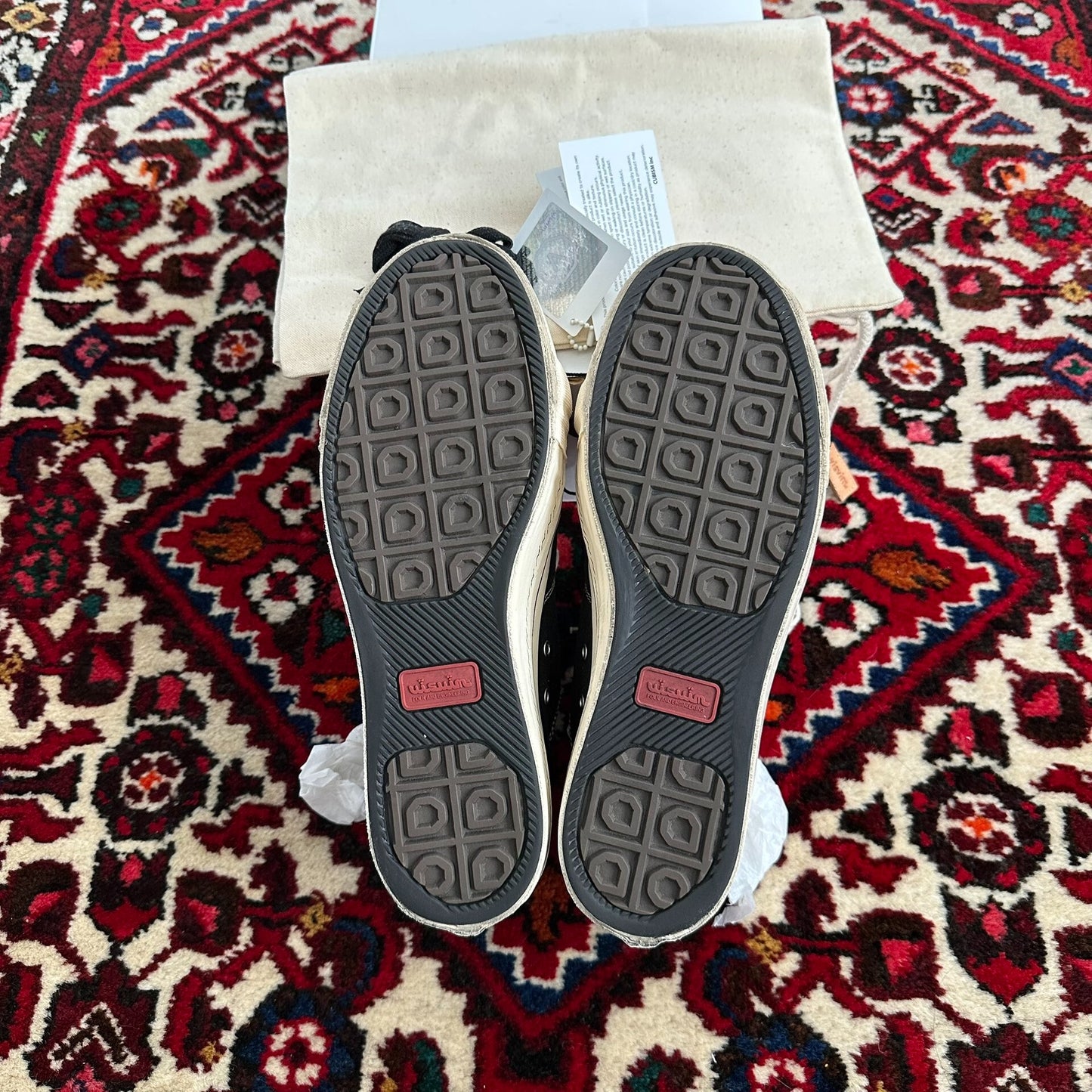 Visvim Skagway Canvas Sneakers Size 9