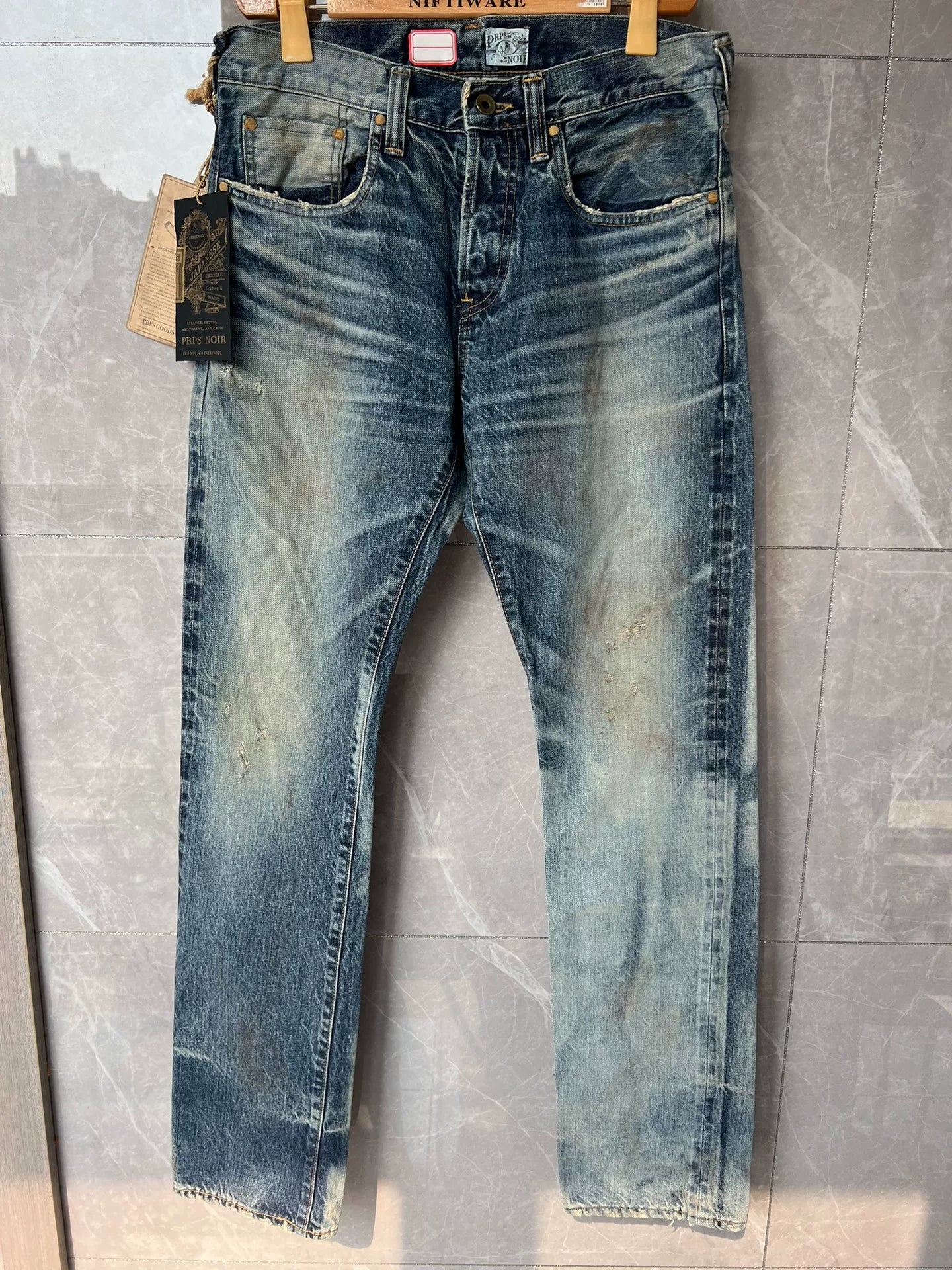Prps Noir Series Blue Denim Jeans