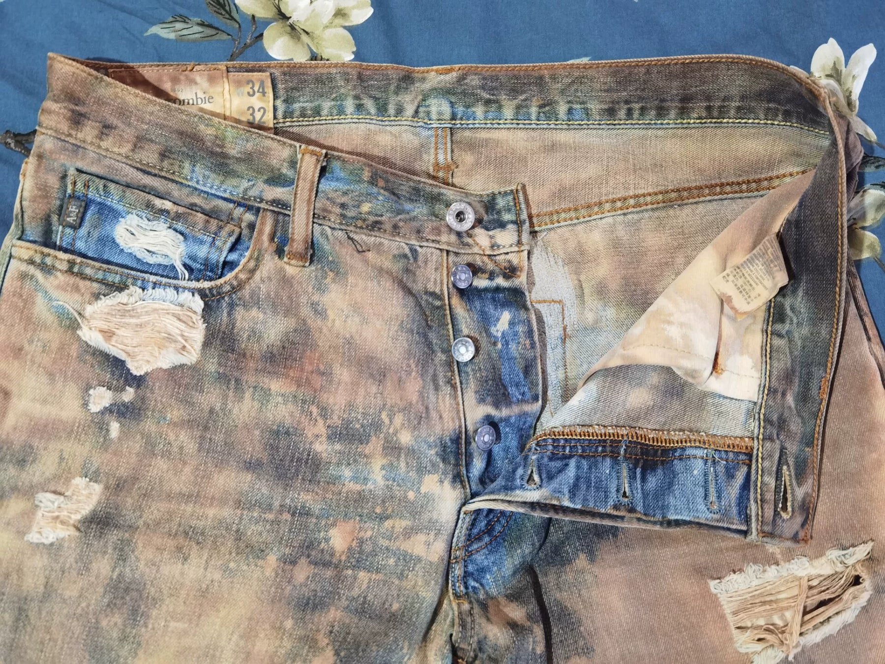 Abercrombie Extreme Distressed Jeans