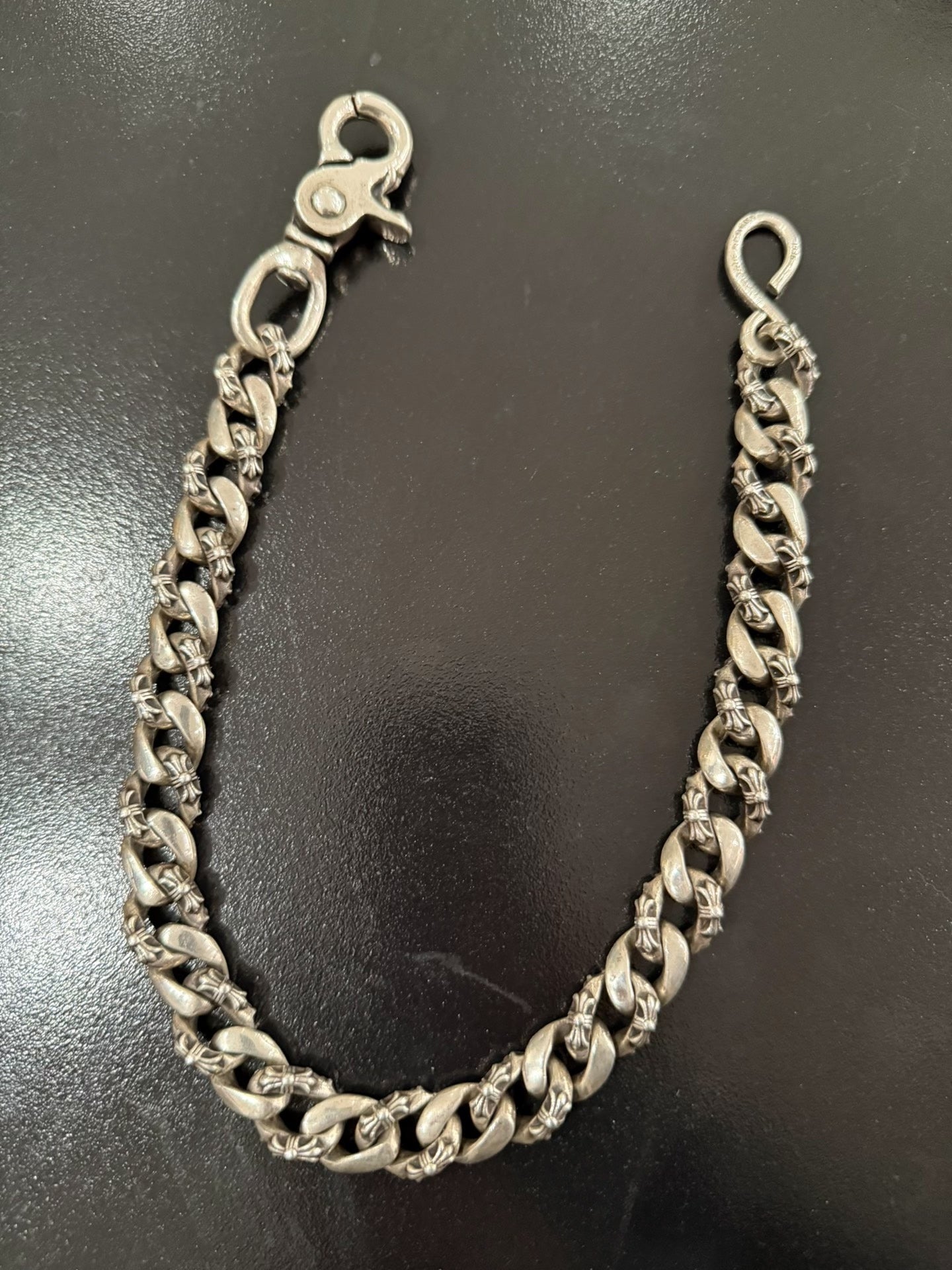 Chrome Hearts Lobster Clasp Half Cross Pants Chain