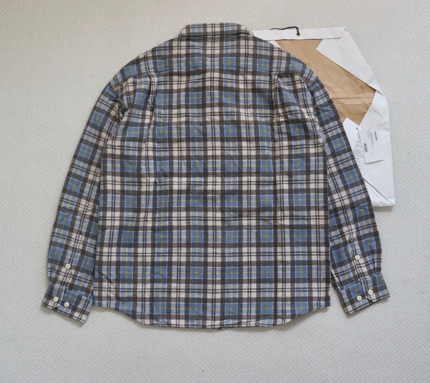 Visvim 24ss Pioneer Khadi Check Shirt