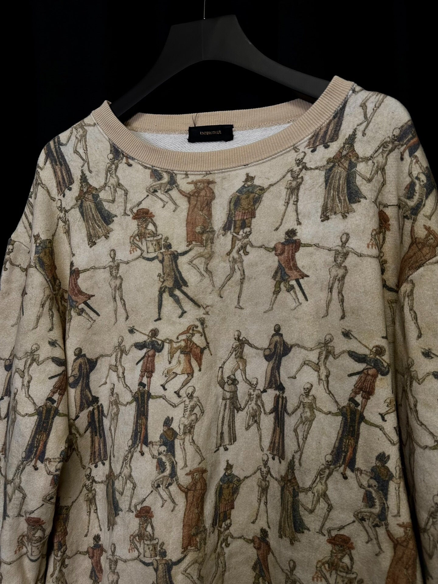 skeleton dance sweatshirt from undercover 2017