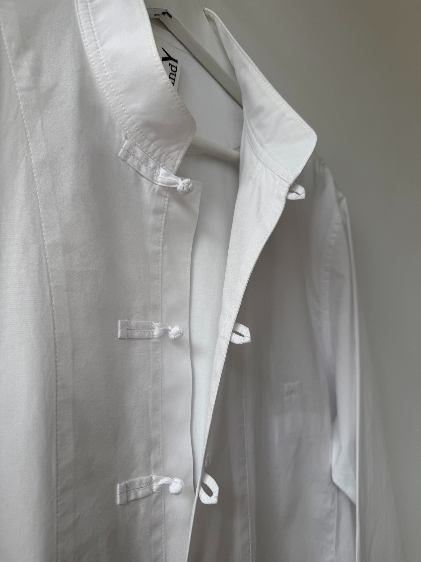 Yohji Yamamoto White Button-Up Shirt
