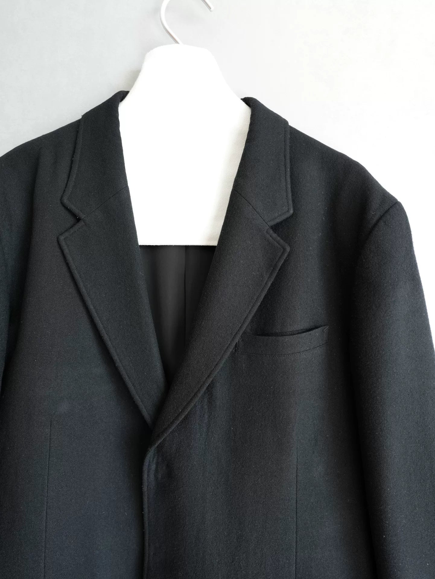 Yohji Yamamoto Button-Up Jacket with Dark Buttons