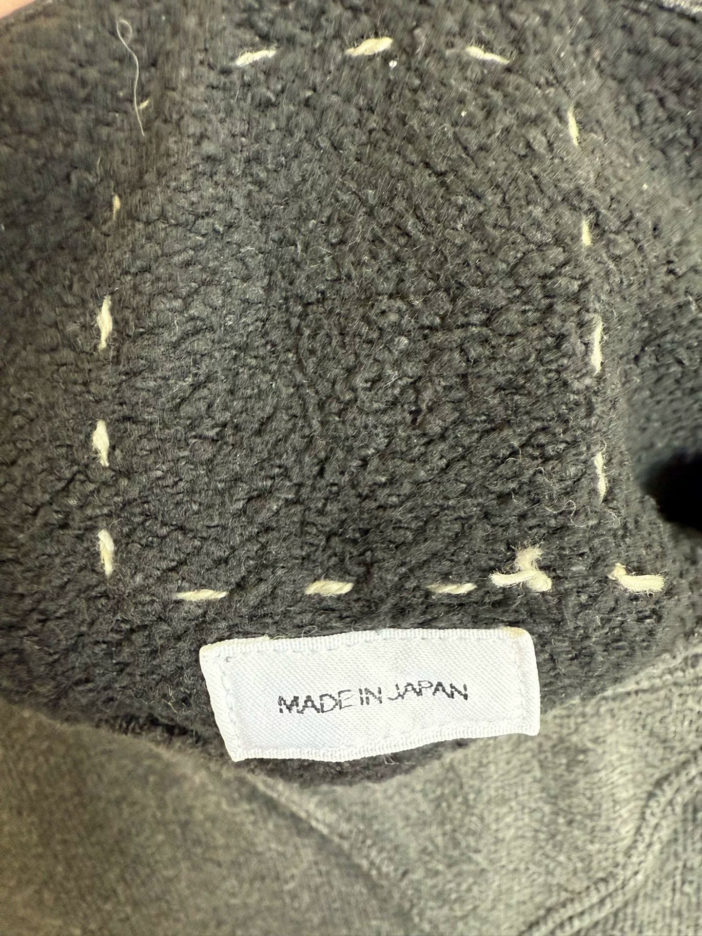 Visvim Distressed Gray Crewneck Sweatshirt
