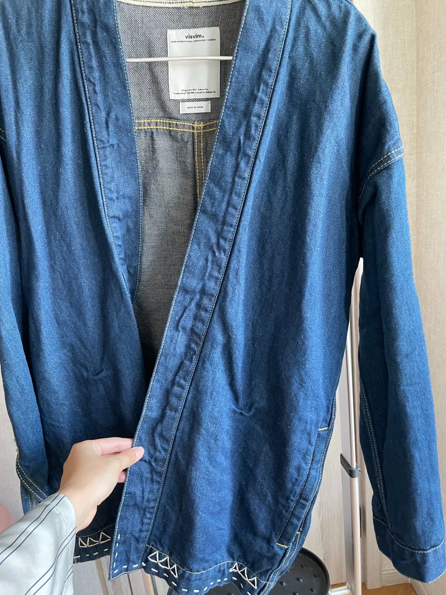 visvim fil denim robe size 1