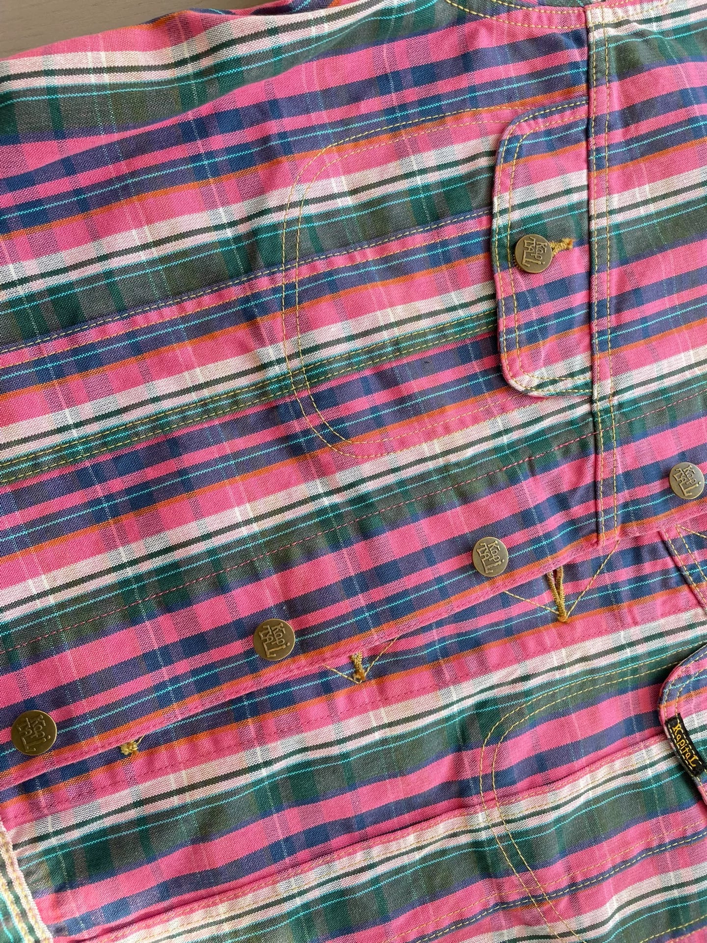 Kapital Plaid Jacket in Size L