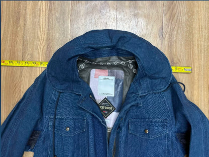 Visvim GORE-TEX PFD Blue Denim Jacket