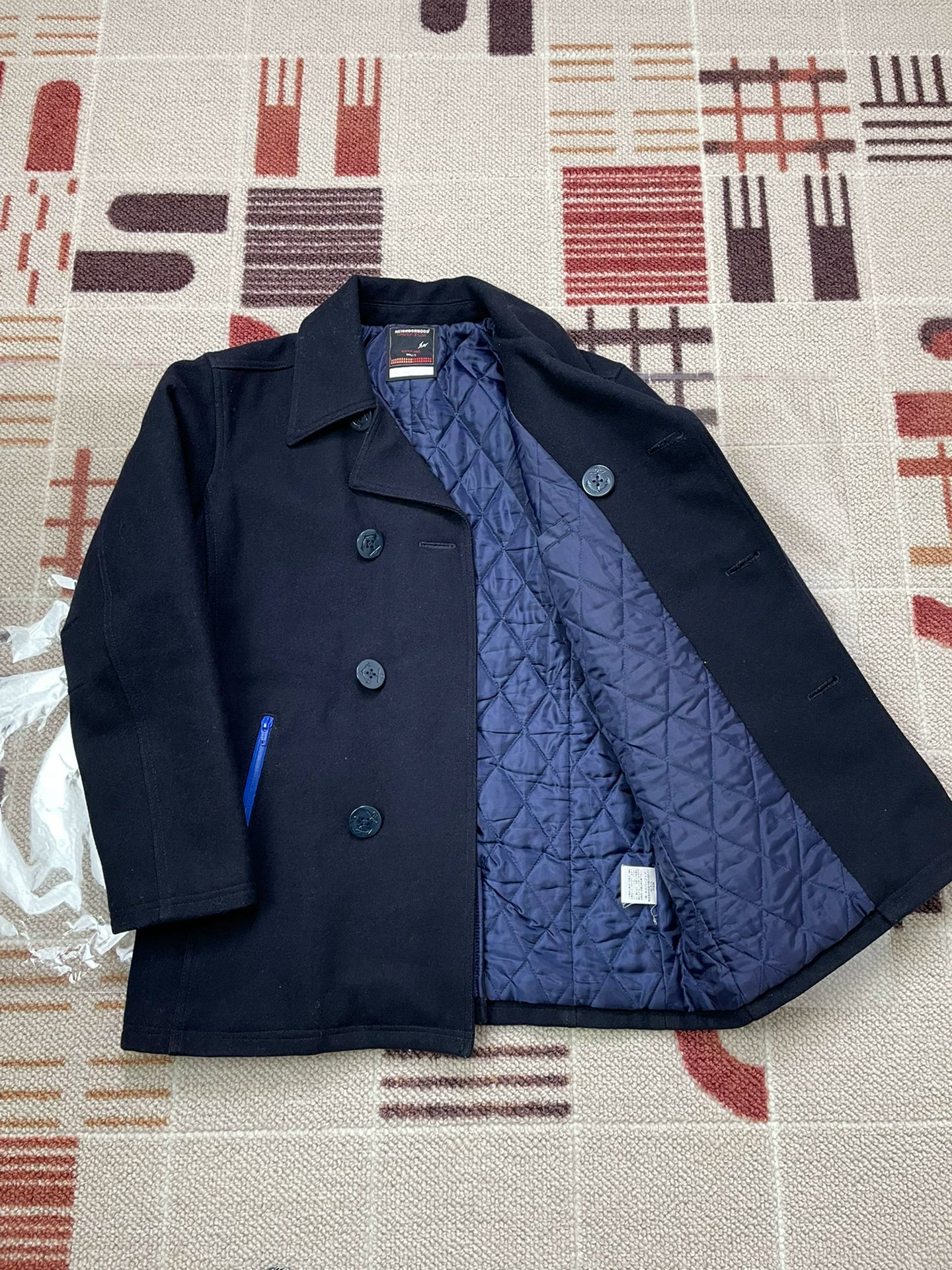 NEIGHBORHOOD FRAGMENT FSF Wool Coat