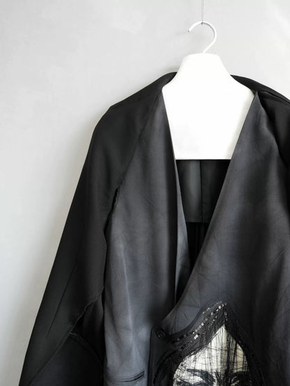 Yohji Yamamoto Dual-Face Coat