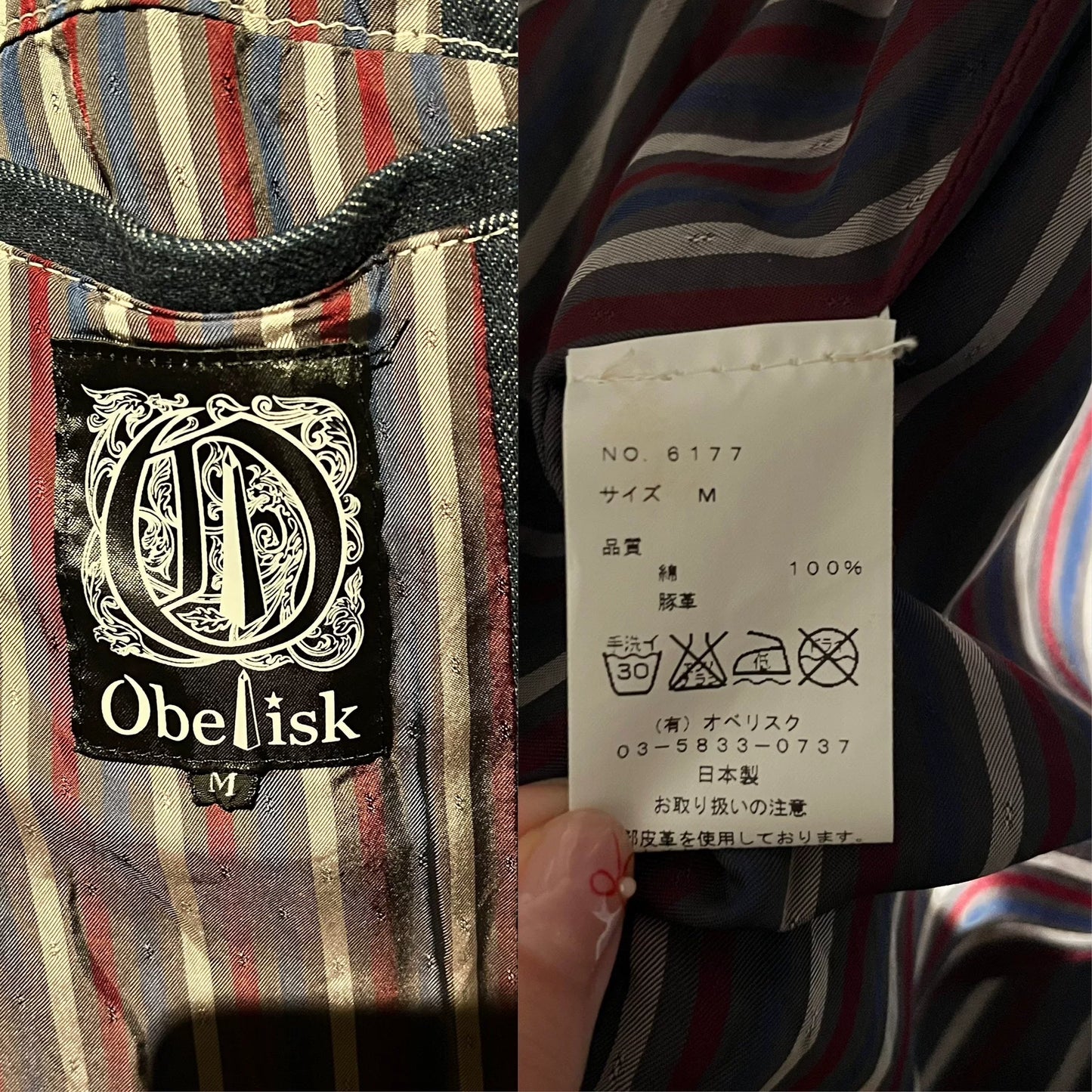 denim blazer with modern design features