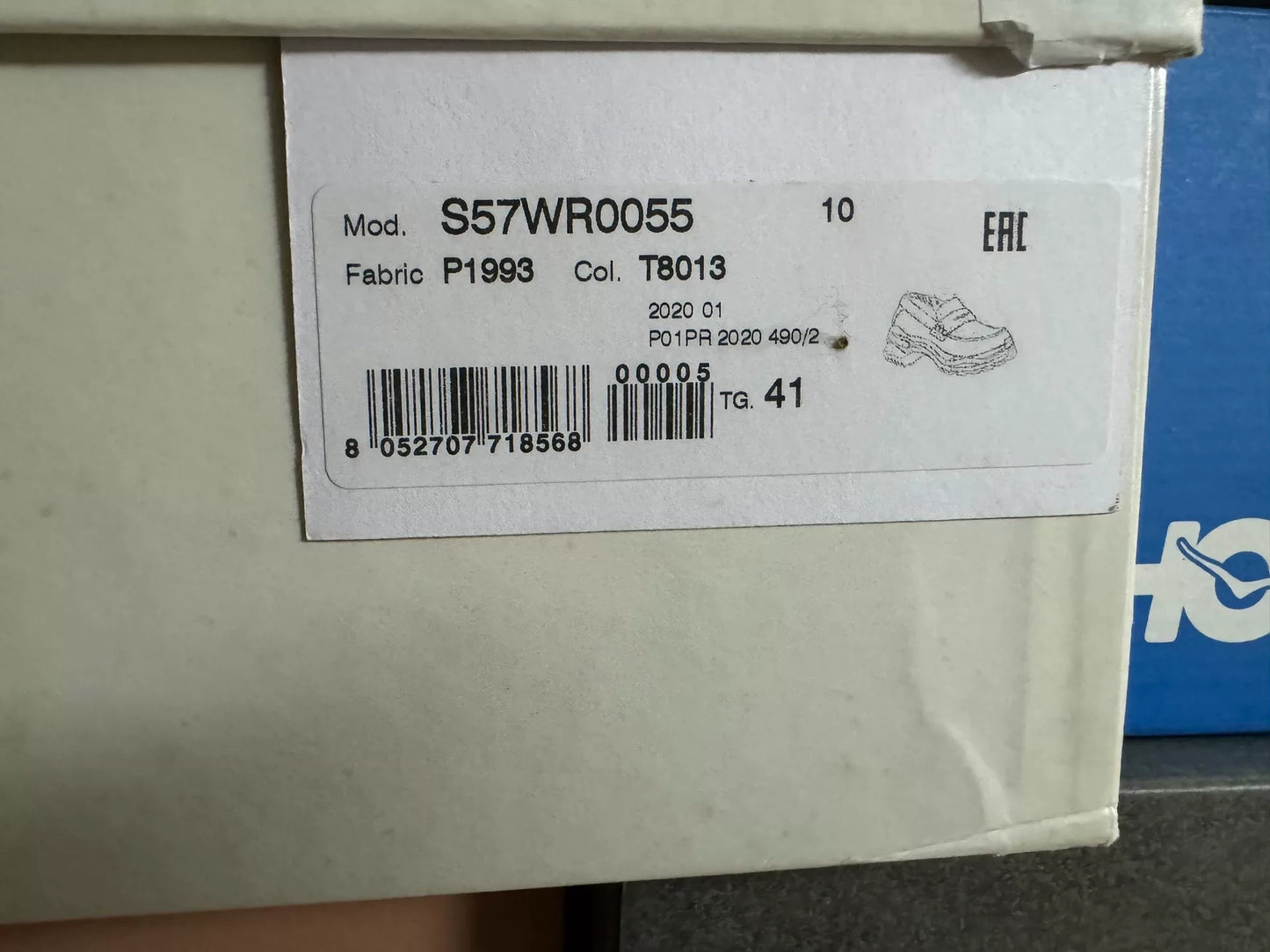 maison margiela black loafer shoes size 41