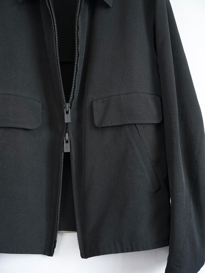 Yohji Yamamoto 24SS Zip Triacetate Jacket
