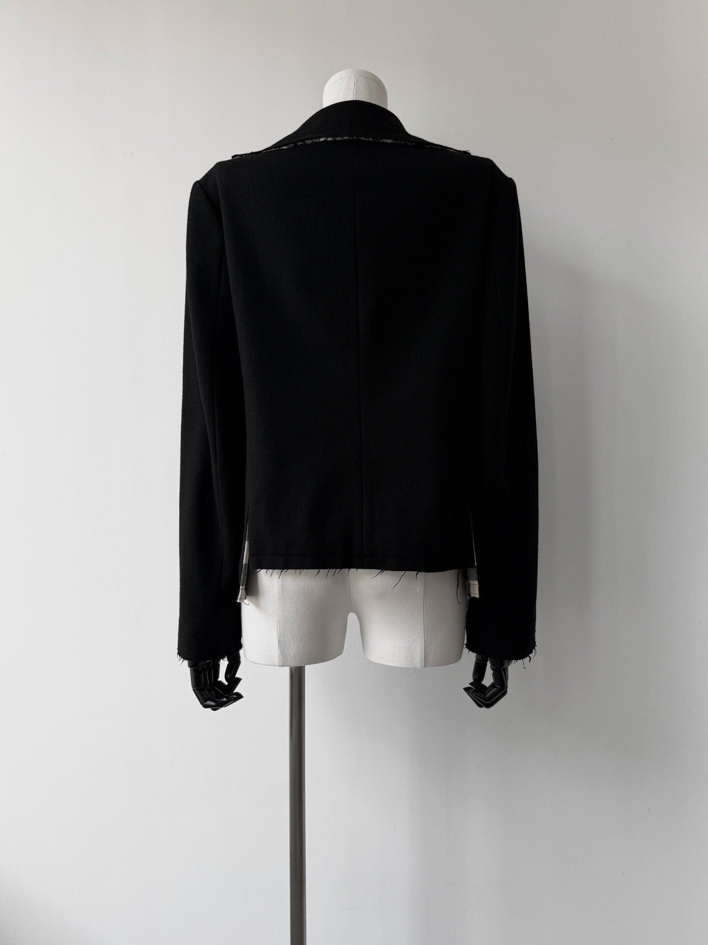 Yohji Yamamoto Noir 15AW Plaid Wool Jacket