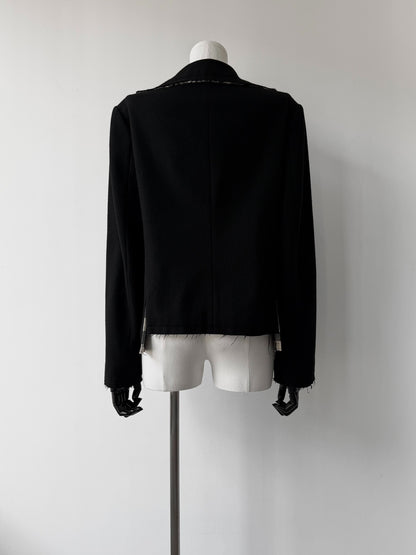 Yohji Yamamoto Noir 15AW Plaid Wool Jacket