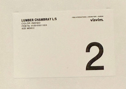 VISVIM LUMBER CHAMBRAY L/S Shirt