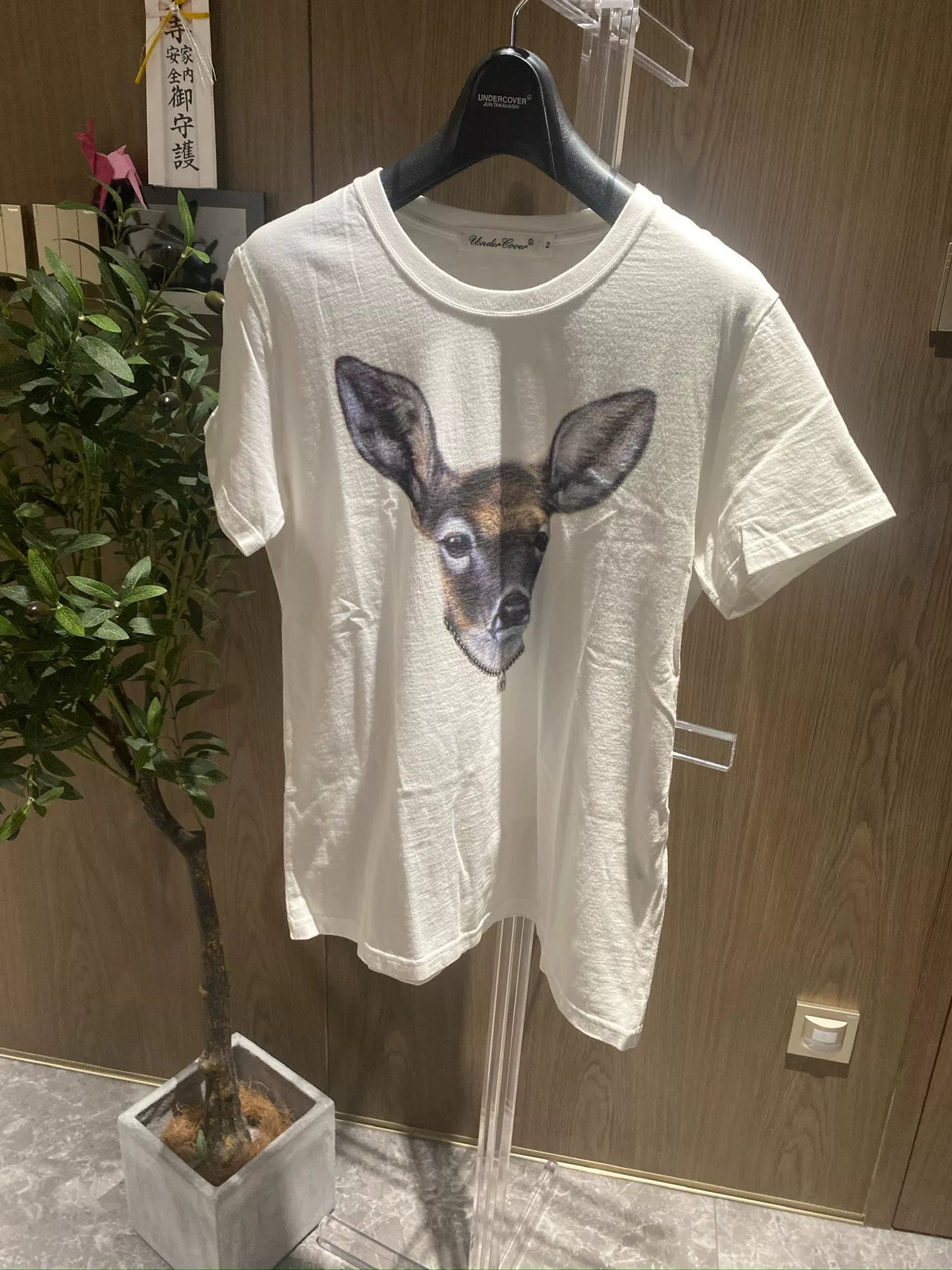 Undercover 12SS Nanjing Lock Deer Tee