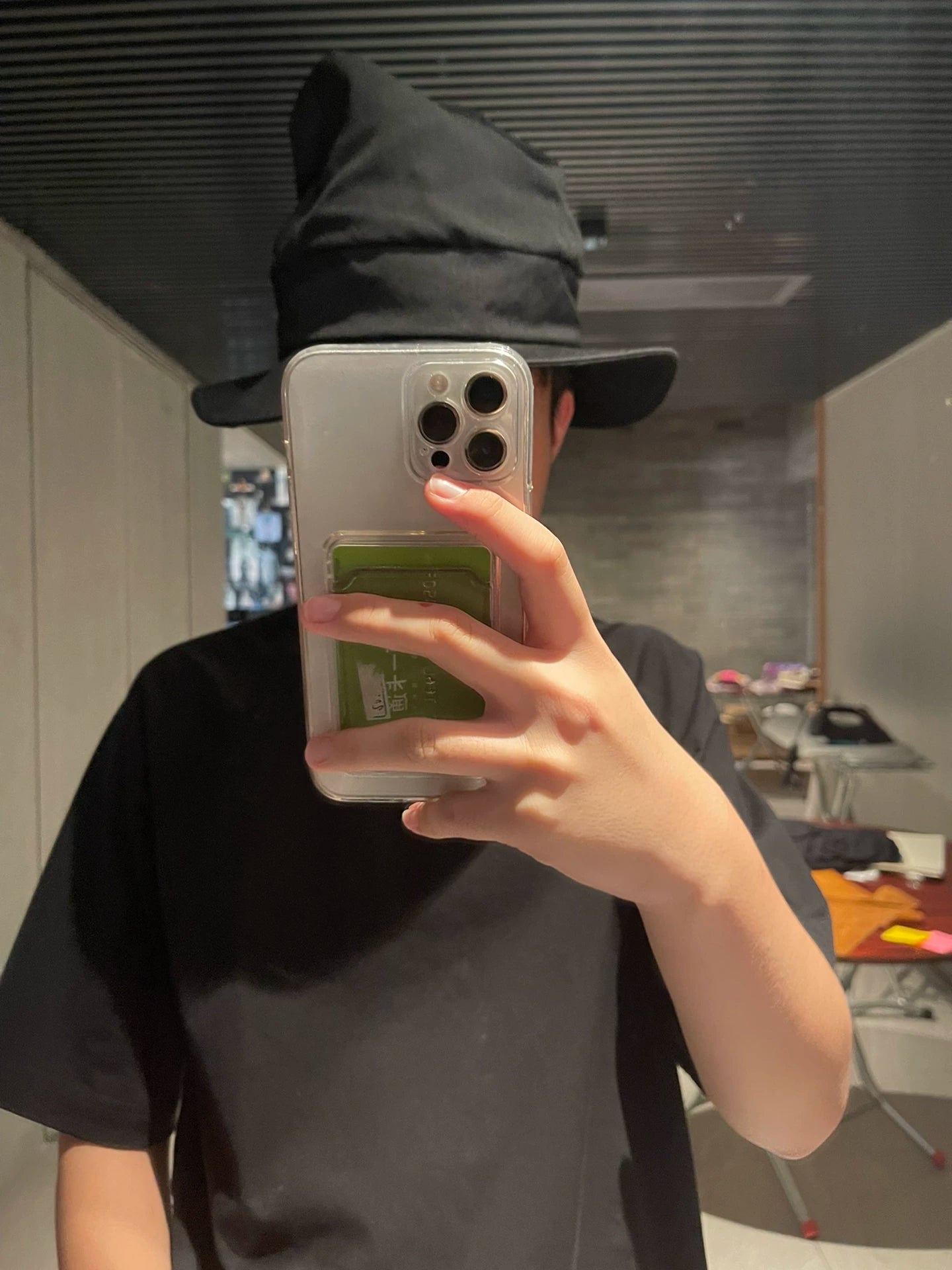 Yohji Yamamoto Main Line Black Wool Hat