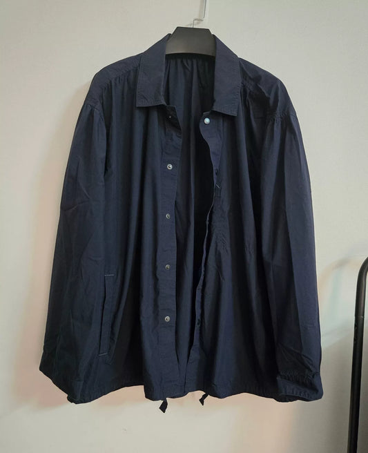 Porter Classic Poplin Gathered Coach Jacket
